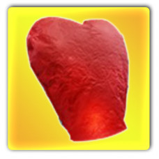 Небесный фонарик - СЕРДЦЕ