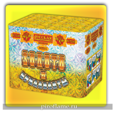 Золото и бриллианты (1,1" х 36 зарядов) * фейерверк